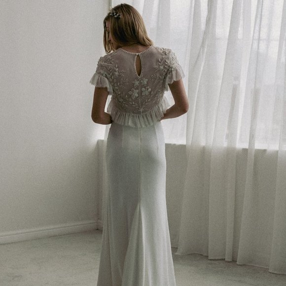 Ella Two Piece Gown by Austrailian Designer Bo & Luca. - Picture 3 of 4